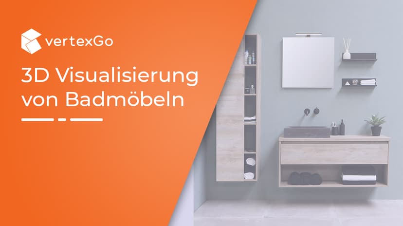 3D Visualisierung von Badmöbeln