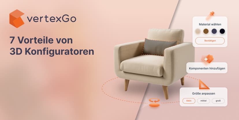 7 Vorteile von 3D-Konfiguratoren im E-Commerce